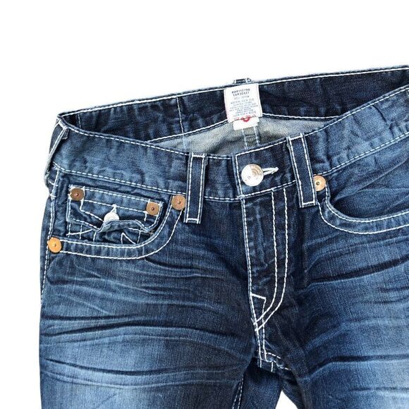 Vintage True Religion Jeans Size 31 BILLY BIG T Blue - Picture 9 of 9